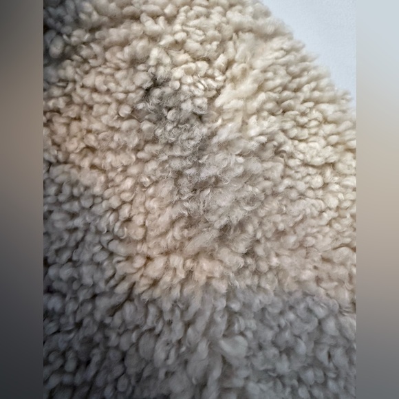 Abercrombie & Fitch Sherpa Coat XS Cream NWT - Picture 12 of 12